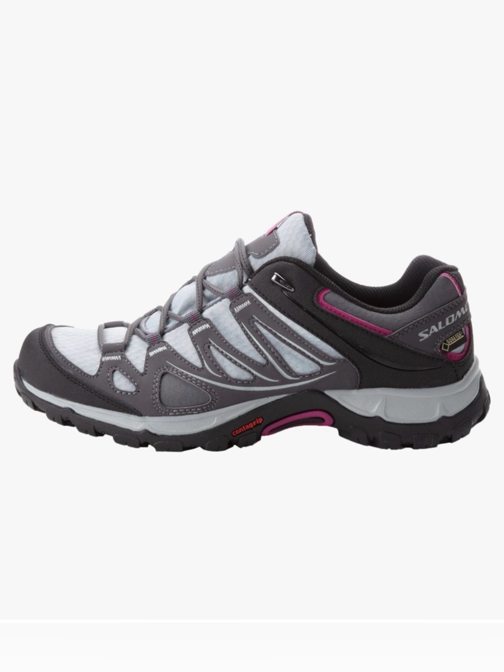 Salomon Ellipse Gtx W Women’s Hiking Trail Shoes Size 9.5 Gray